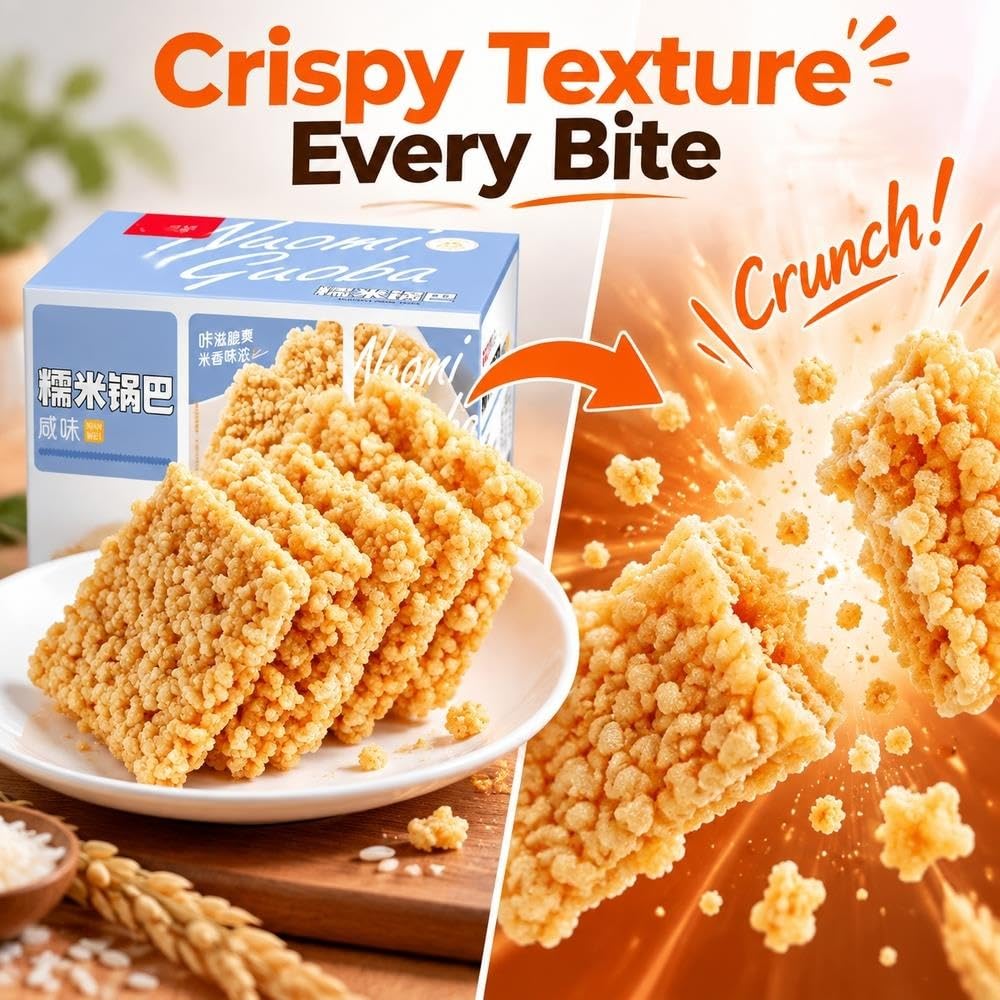 Snack Salato Di Patatine Croccanti Di Riso Glutinoso 500g