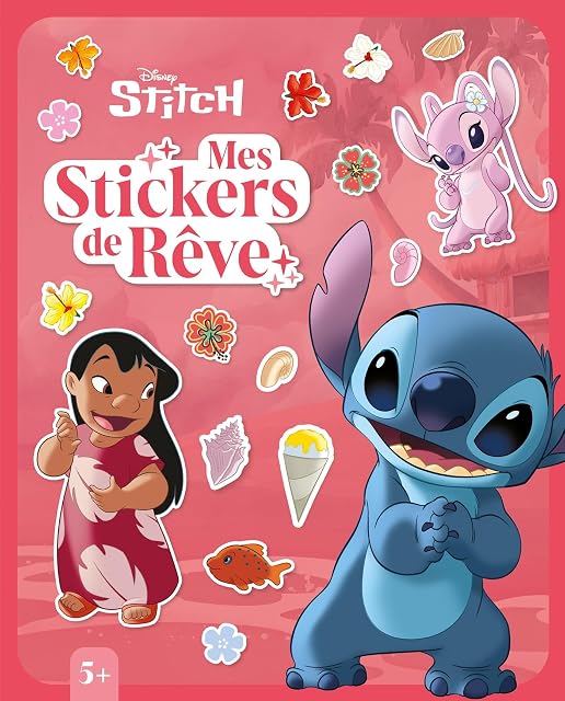 Portada de Stitch - Mes Stickers de Rªve - Disney