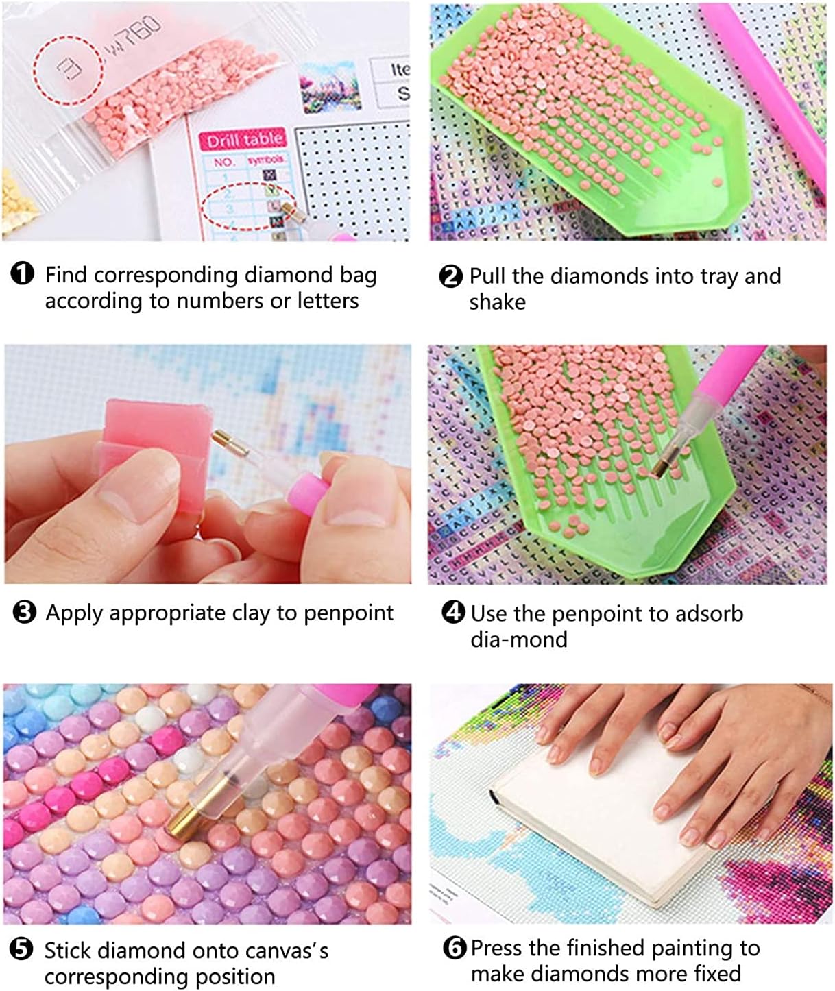 DIY 5D Full Diamond Painting by Number Kits, Dot Full Drill Crystal Rhinestone Embroidery, Cross Stitch Picture Supplies for Living Room Home Wall Decor(cat 11.8"x15.8")