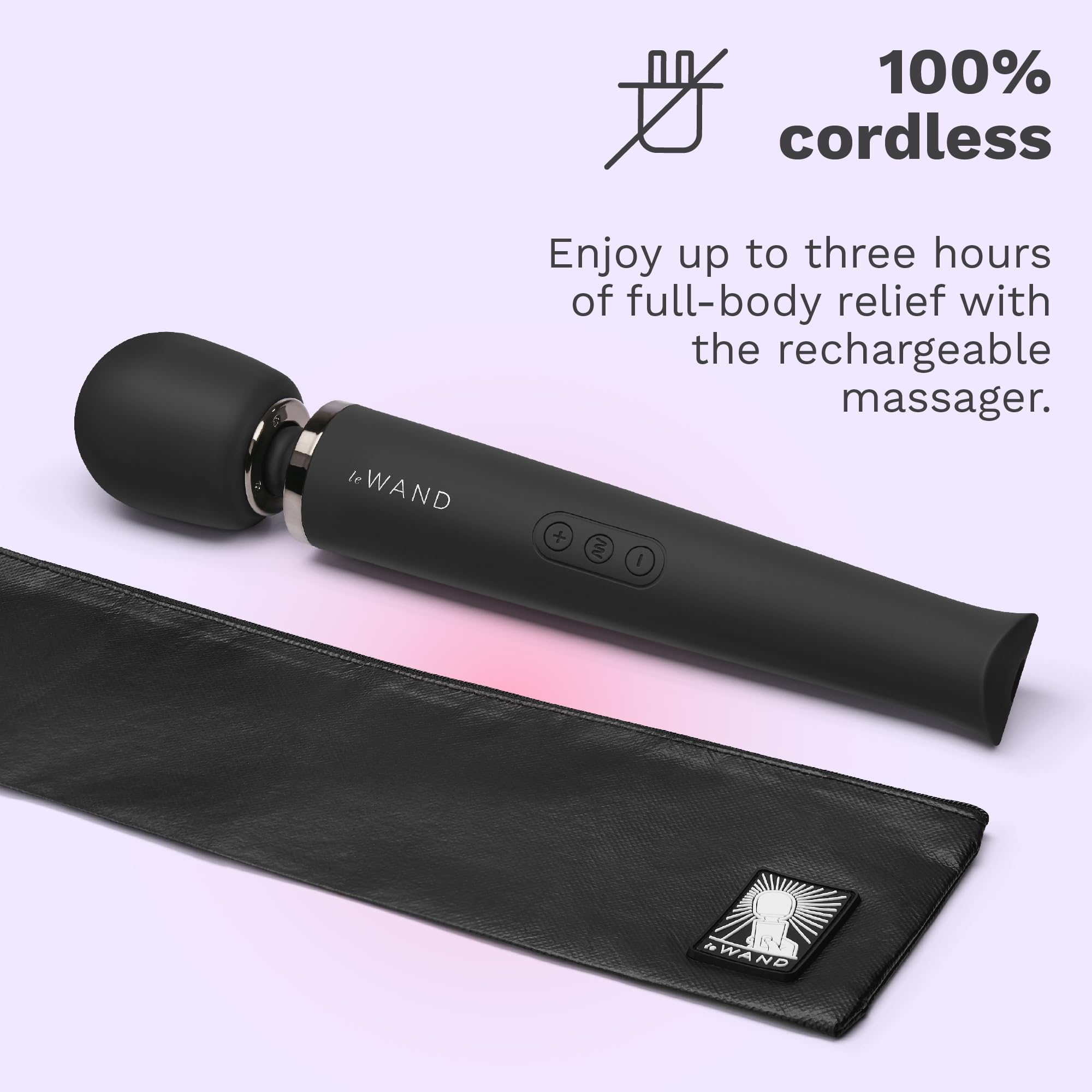 Le Wand - Rechargeable Massager Black