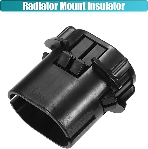 Miniatura 6 de X AUTOHAUX 2 piezas de montaje del radiador Aislador Tanque de montaje para Mercedes-Benz ML63 AMG 2007-2014 para Mercedes-Benz ML550 2008-2014 para