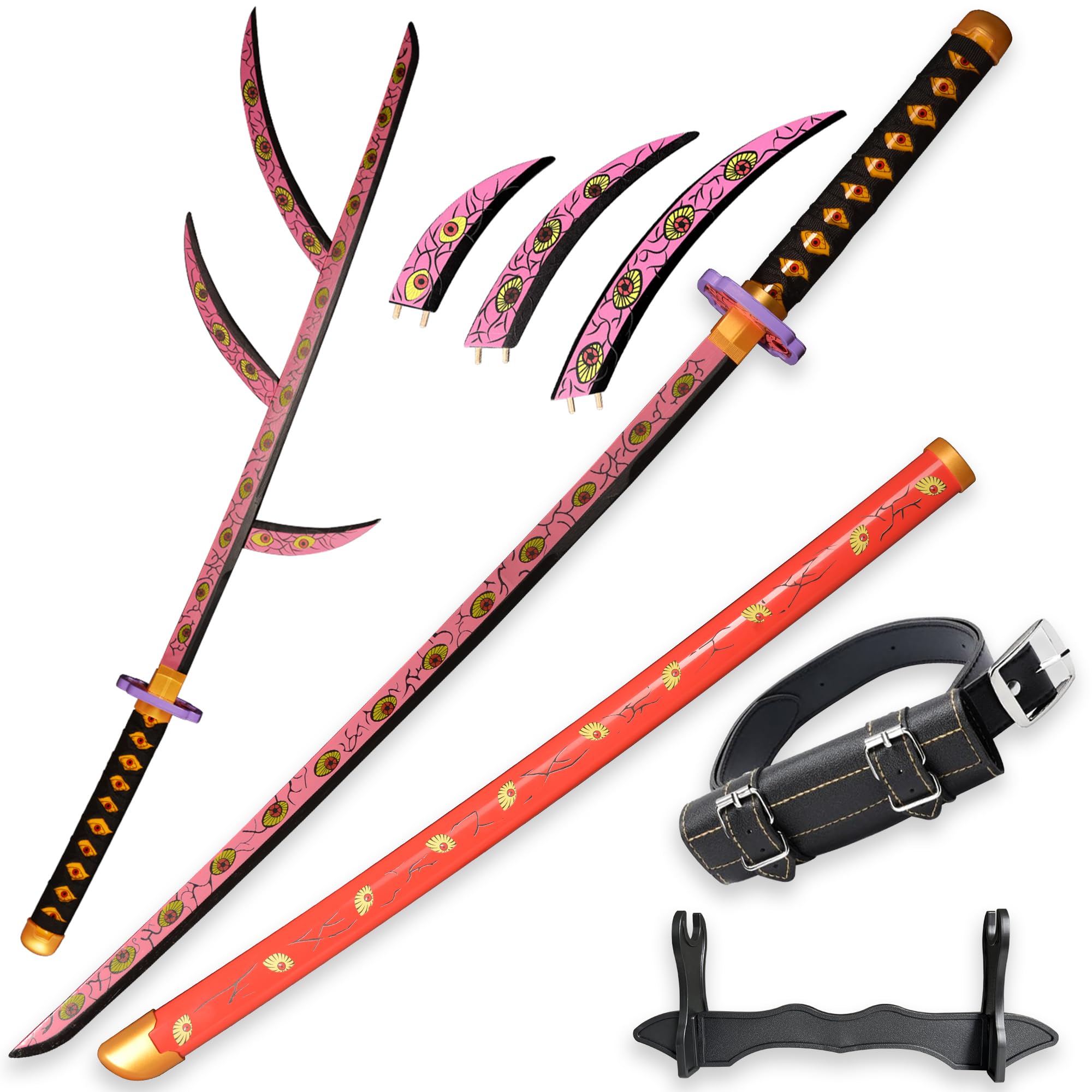 Amazon.com: SV Anime Sword Cosplay Kokushibo Sword Katana 41