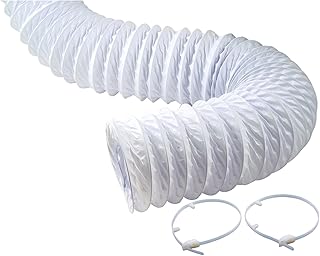 1307 VINYL VENT DUCT KIT (4 In × 5 Ft)