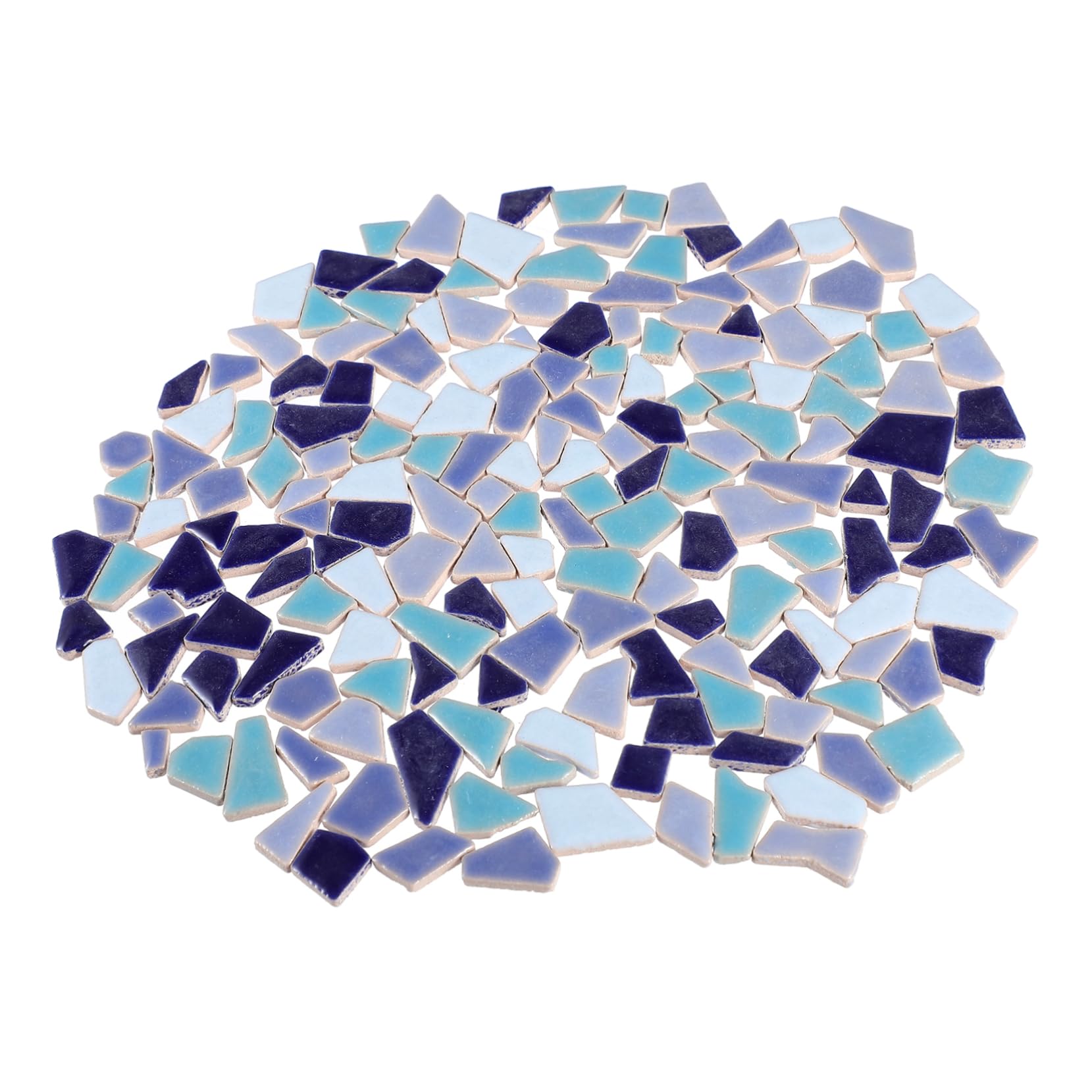 Operitacx 9piezas Azulejos De Cerámica Para Bricolaje Mosaico Piezas Esmaltadas Para Manualidades y Decoración Del Hogar