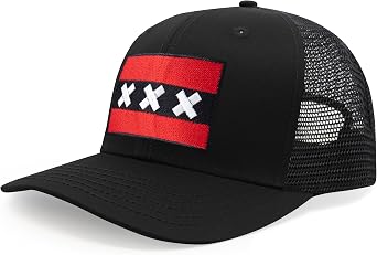 International Tie City Hat for Men and Women, Adjustable Snapback Trucker Baseball Cap with Embroidered Patch