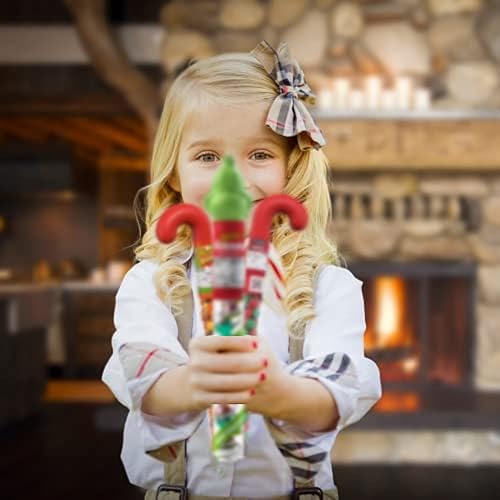 Miniatura 4 de Sweetzo Tubos de plástico para bastones de caramelo rellenos con trozos de mantequilla de maní de chocolate recubiertos y besos envueltos en papel