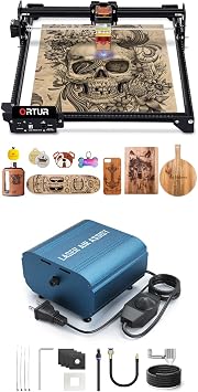 ORTUR Laser Master 2 S2 LU2-2 and 30L Laser Air Assist