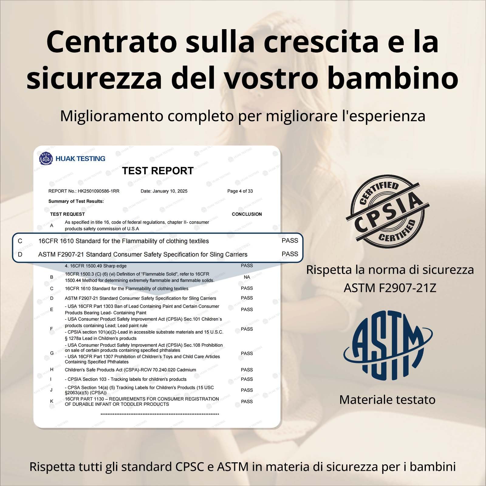JOYNCLEON Portabebè Sling Taglie Forti - Design Estendibile e Regolabile per Bambini Più Grandi, Supporto Antiscivolo e Traspirante fino a 20 kg, Certificato ASTM(PLUS-Nero)