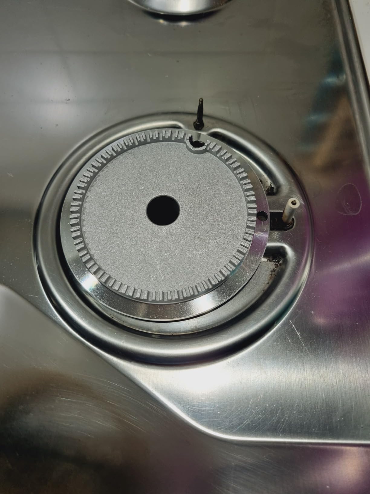 Kit 5 Fuochi Per Cucina Rex - Electrolux: 2 Grandi + 2 Medi + 1 Piccolo - Piattini Smaltati E Bruciatori Inclusi - 3