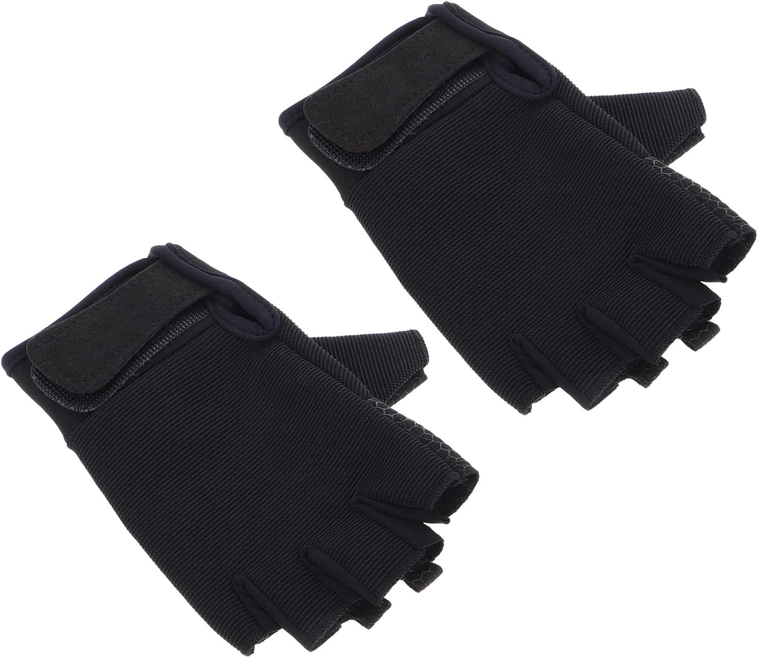 UPKOCH Fingerless Fishing Gloves for Women Men, Breathable Anti-Slip Sturdy Half Finger Sport Gloves for Kayaking Rowing Sailing Outdoor Training Fitness