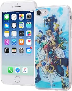Inglem Kingdom Hearts 2 IJ-DP7TP/KH002 Disney iPhone SE (2nd Generation) / iPhone 8 / iPhone 7 Hybrid Case Cover, Shock-Ab...