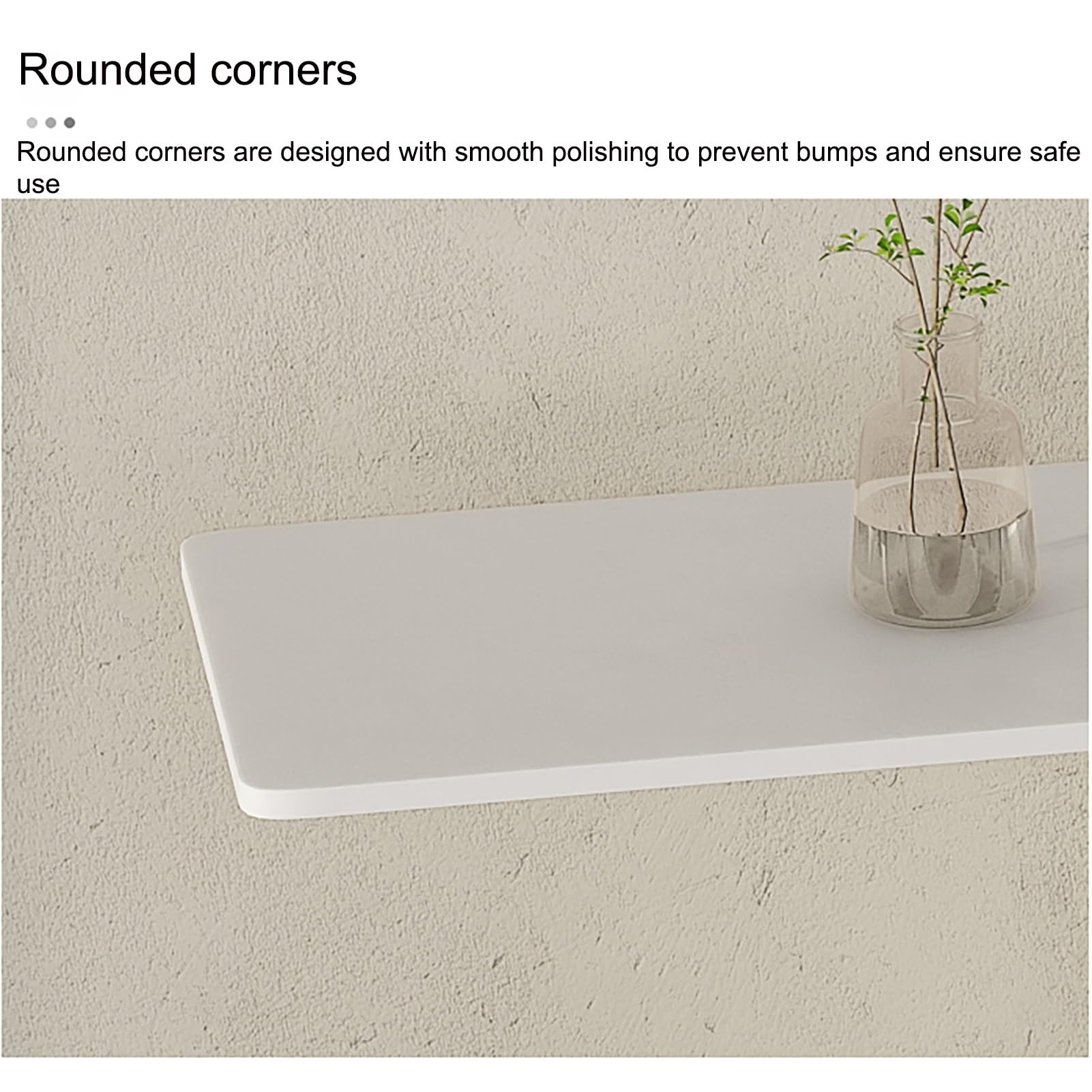 Mueble Recibidor Estrecho para Entrada o Pasillo, con Base geométrica, Mesa Estrecha con Estructura de Metal, para Entrada, Pasillo, Entrada, Sala de Estar(White,100cm/39.5in)