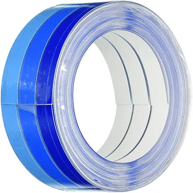 Linea di Galleggiamento Adesiva Nautica 35mm x 10m - Sfumature Blu