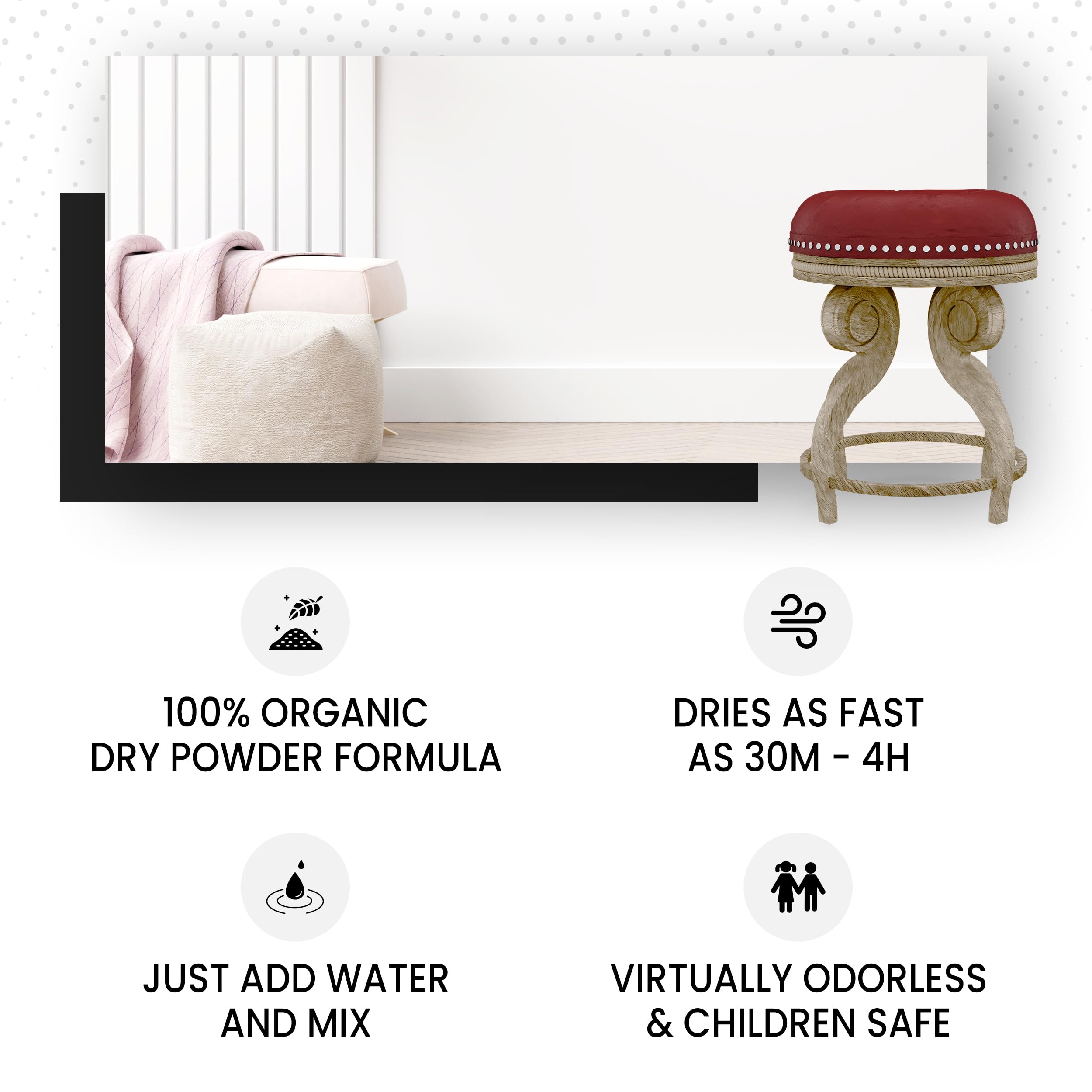 03- Véritable Lait Peinture – Céramique (échantillon, PT, Qt