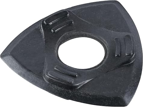 Bog Street Mini Beast 2mm Guitar Pick, 3-Sided Jazz Style, Black Glass-filled Nylon, Ergonomic Grip