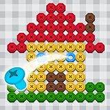 Tap and Move Mechanics: Use your finger to tap and move the bolts towards their matching color nuts.