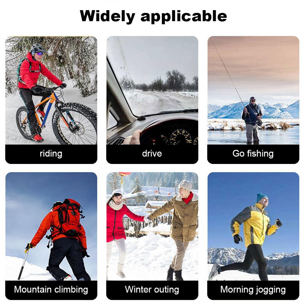 Gant Thermique Anti Froid LdawyDE Gants Hiver Homme Et Femme Gants Tactile Smartphone Sous Gant Thermique Femme Hiver
