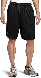 Russell Athletic Men's Mesh Pocket Gym Shorts - Dri-Power Moisture Wicking, Breathable, 9" Inseam, Side Pockets