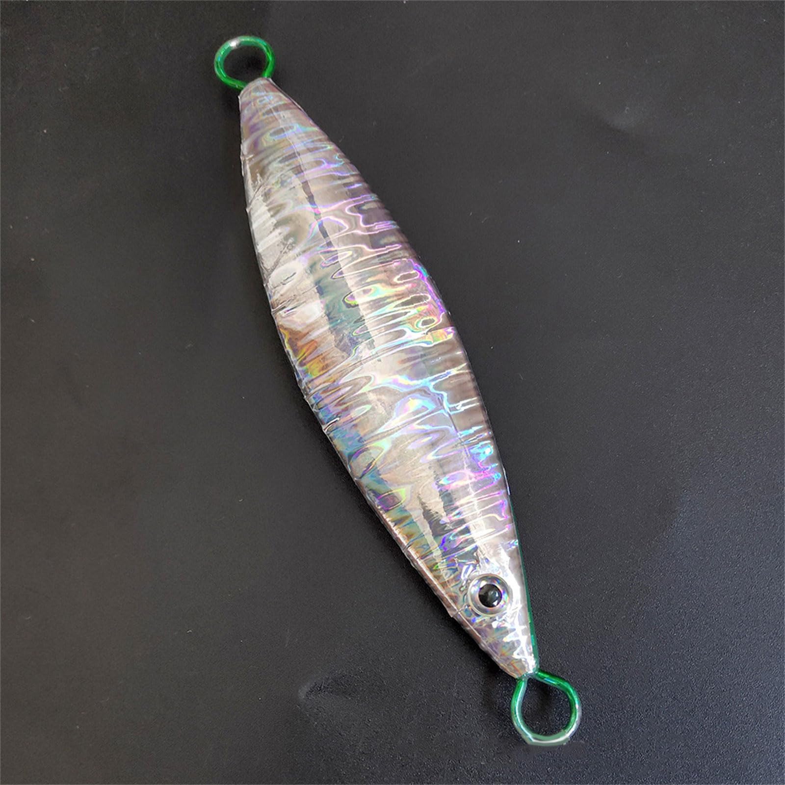 18 calcomanías reflectantes de escamas de peces, película adhesiva holográfica, cinta de señuelo intermitente, cebos duros, calcomanías para señuelos