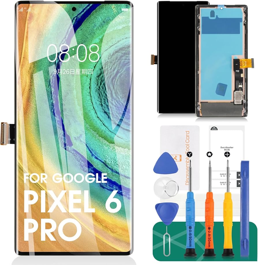 Google Pixel 6 PRO おまけ付き Amazon.com: OLED for Google Pixel 6 Pro Screen Replacement