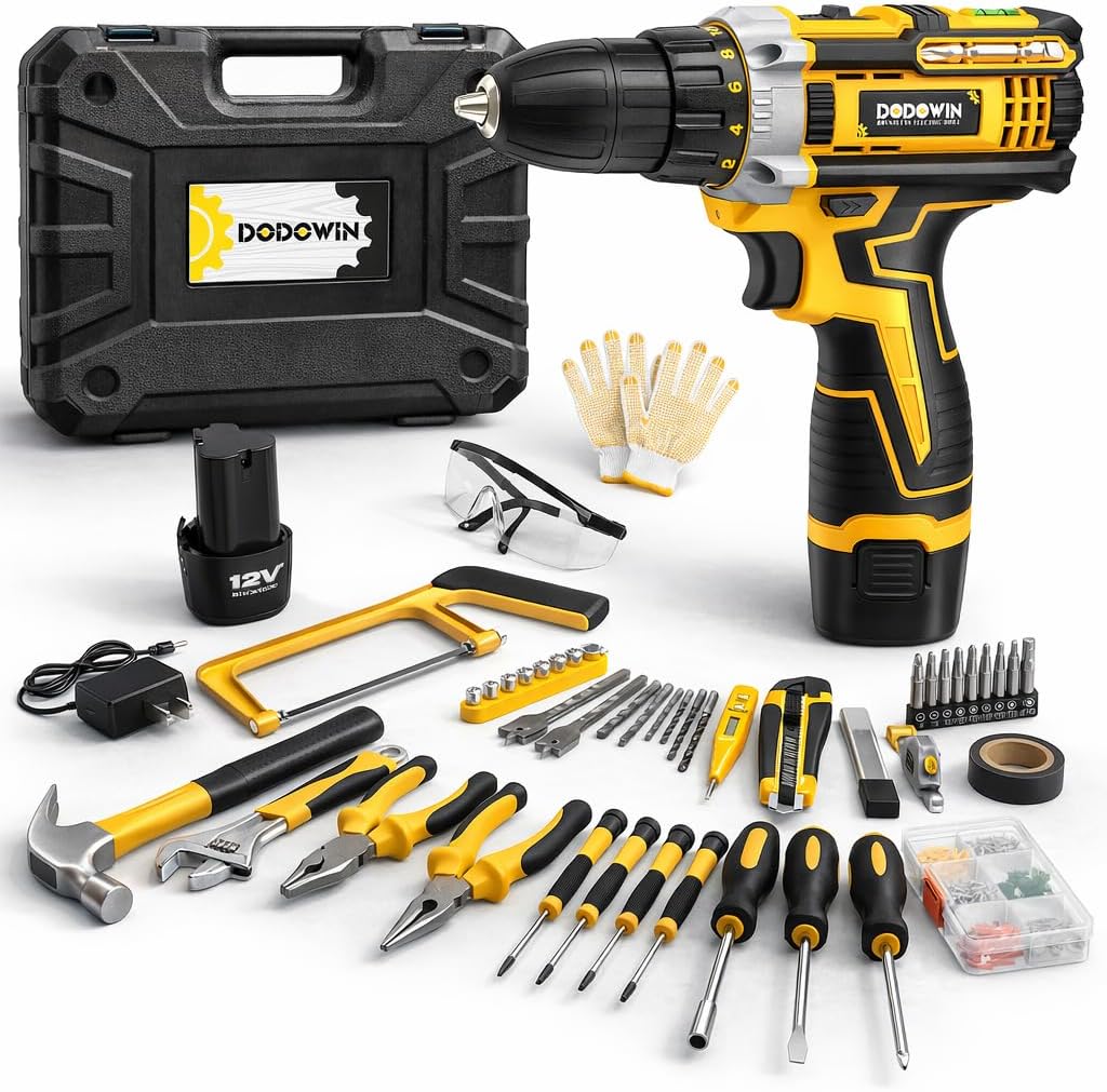 Taladro Dodowin Set Amarillo