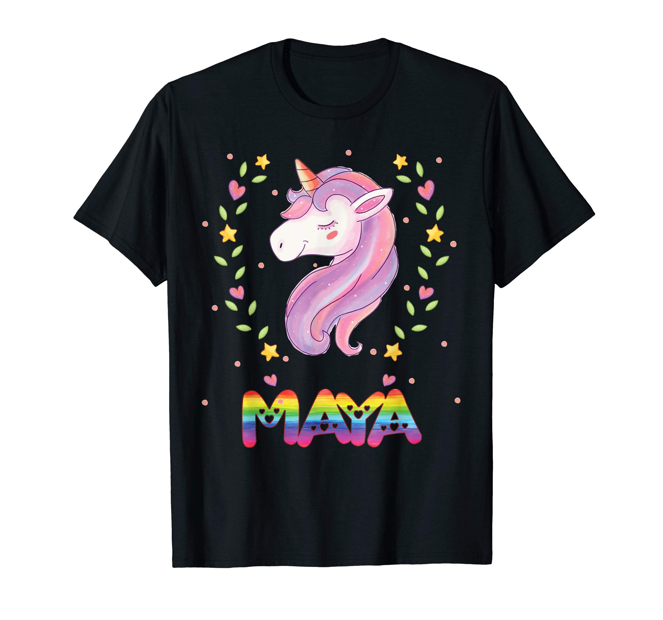 Maya Shirt By Unicorn CornMaya T Shirt Gift For Girls Named Maya