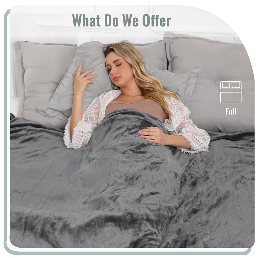 Amazon.com: YAKEE Electric Blanket Full Size 72