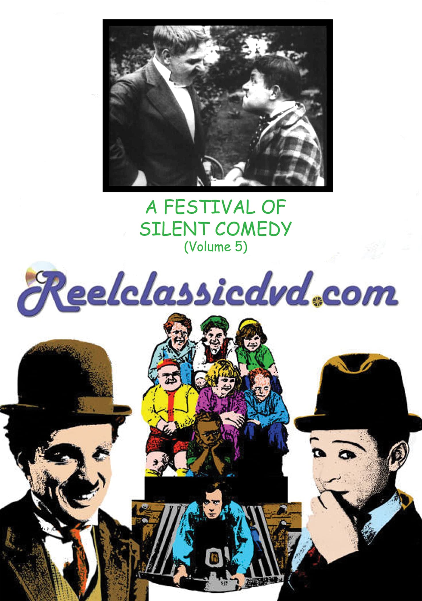DVD A Festival of Silent Comedy Vol 5 con lo mejor del humor visual clásico americano