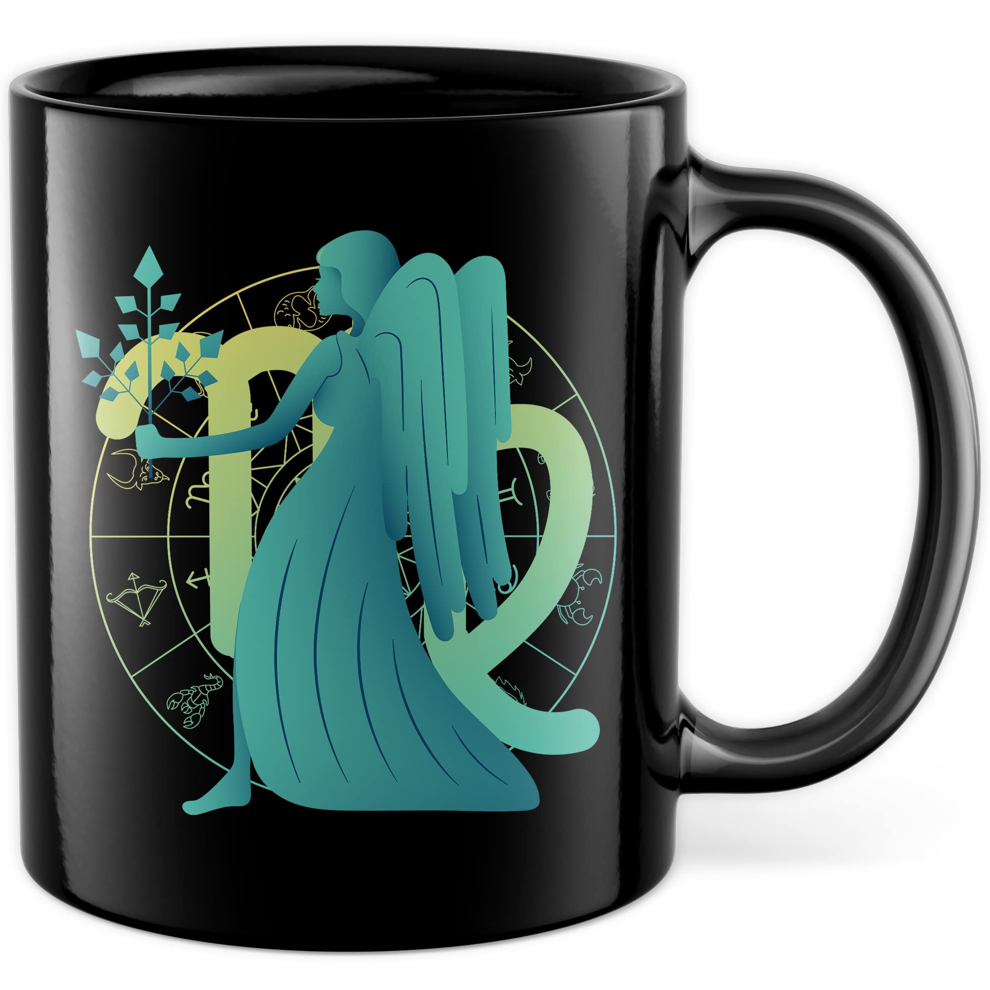 Tazza Oroscopo Segno Zodiacale Bilancia Con Data Personalizzata Lol T-shirt - Foto 2