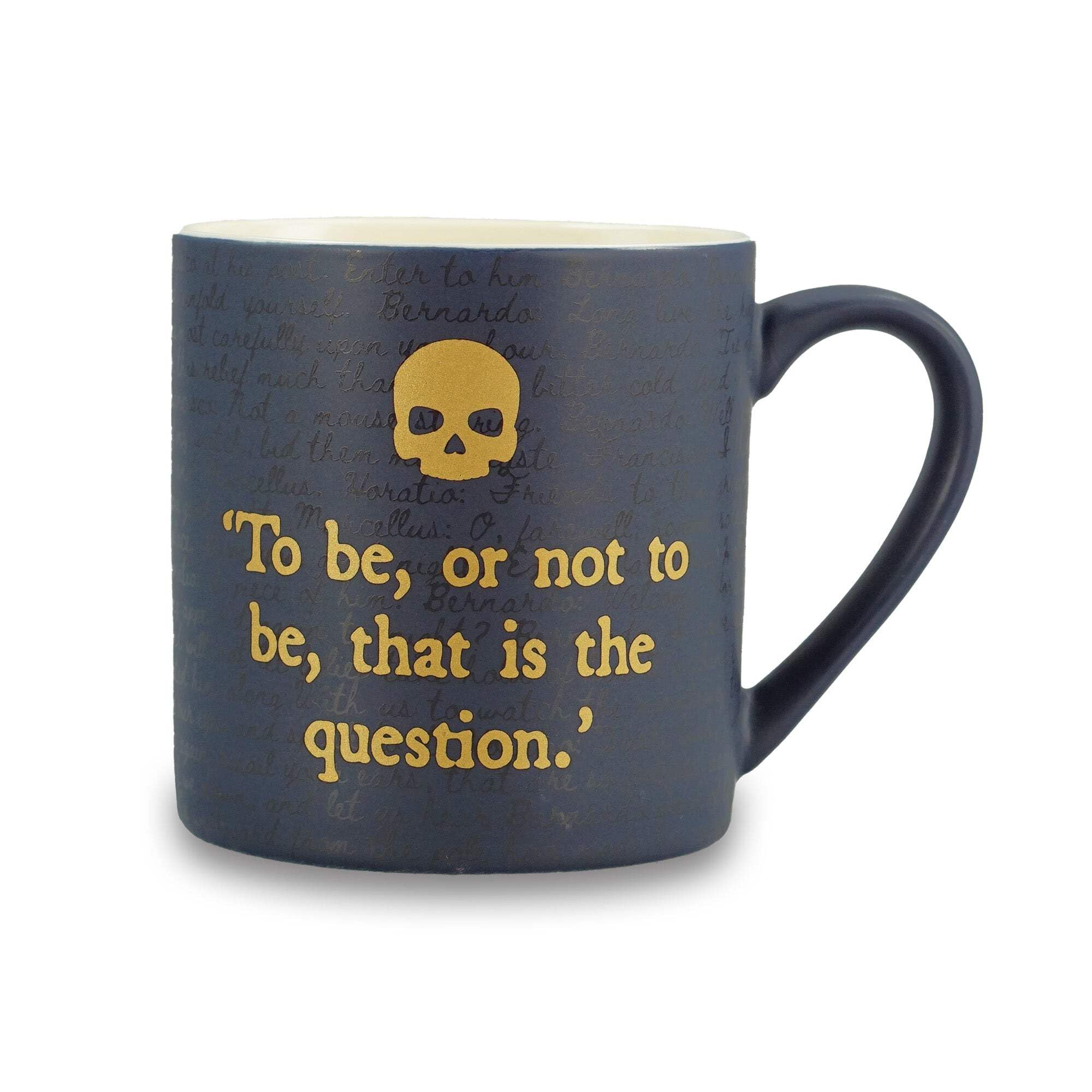 Half Moon Bay Black Mug Classic Boxed (310Ml) - Shakespeare (Hamlet)
