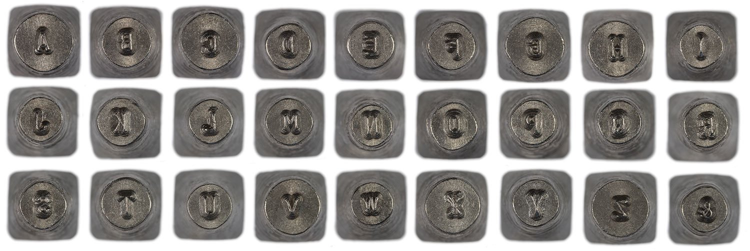 ImpressArt- 3mm, Flourish G Design Stamp