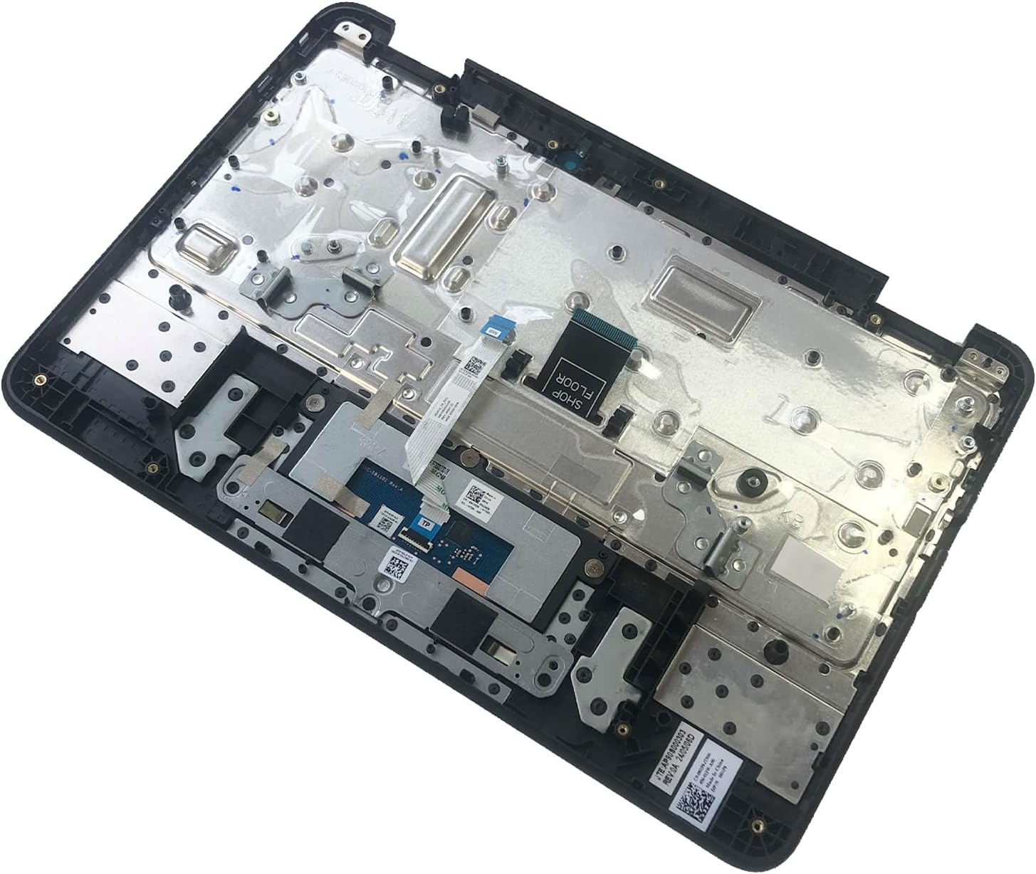 0801P8 801P8 Replacement for Dell Chromebook 11 3120 Laptop Upper Top Cover Case Palmrest Not-Backlit US Keyboard Touchpad Assembly Part （WFC）