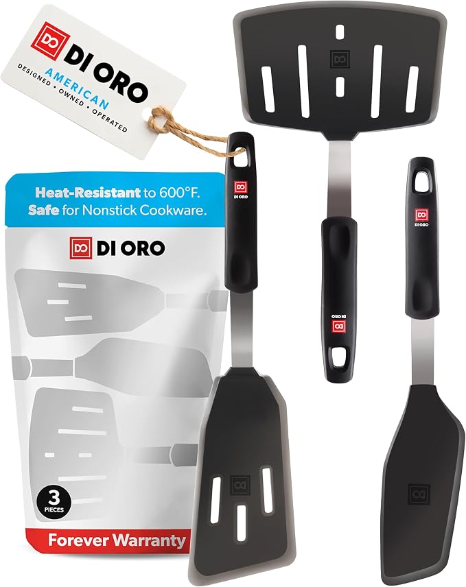 DI ORO Elite Silicone Spatula Set
