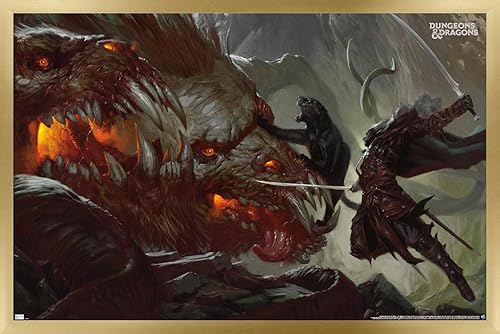 Miniatura 6 de Trends International Dungeons and Dragons - Póster de pared Drizzt vs Demogorgon