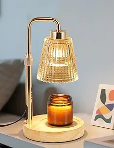 Candle Warmer Lamp with Timer Dimmable, Birthday Gifts for Women Mom, House Warming Gifts New Home Decor, Wax Melt Warmer for Jar Candles
