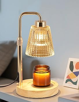 Candle Warmer Lamp with Timer Dimmable, Birthday Gifts for Women Mom, House Warming Gifts New Home Decor, Wax Melt Warmer for Jar Candles