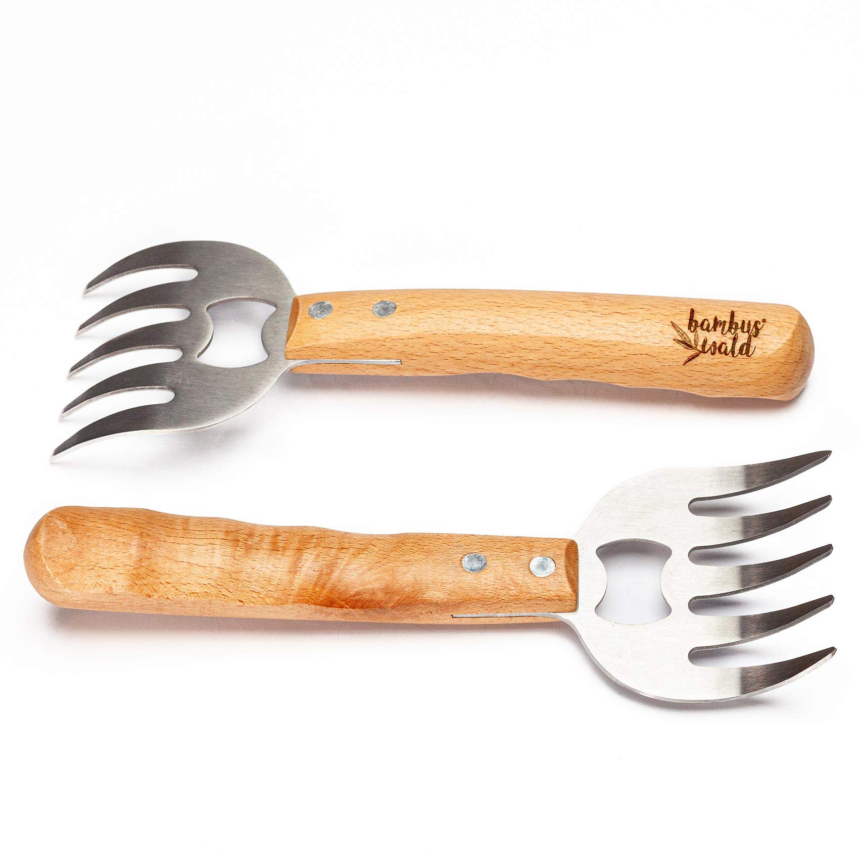 Generise Fleischkrallen Edelstahl - Für Pulled Pork & Grillen