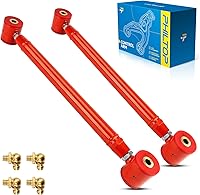 Vista 36 de PHILTOP Kit de suspensión ajustable de elevación de 1-6 pulgadas, 4 piezas de brazos de control superiores e inferiores delanteros compatibles