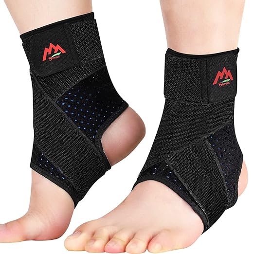 Ankle Brace, 2PCS Ankle Braces for Men & Women, Adjustable