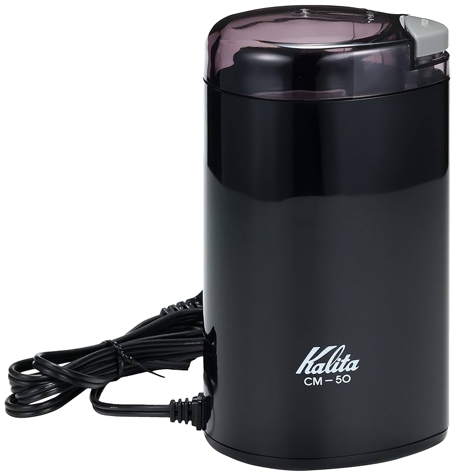 Amazon | カリタ 電動コーヒーミル CM-50 BK メジャースプーン
