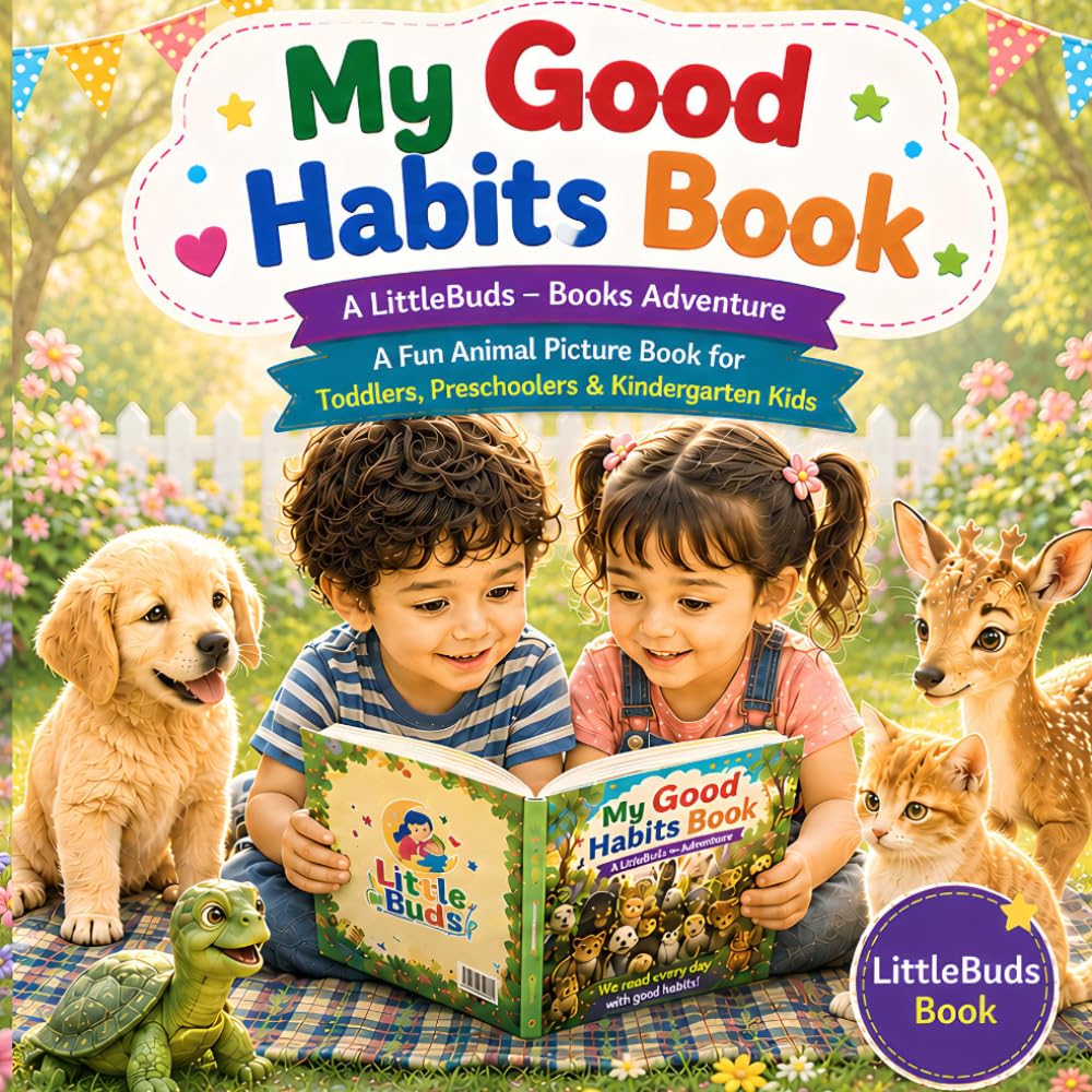 My Good Habits Book: Perfect for toddlers, preschoolers, kindergarten kids, parents, nursery classrooms and early learning teachers.