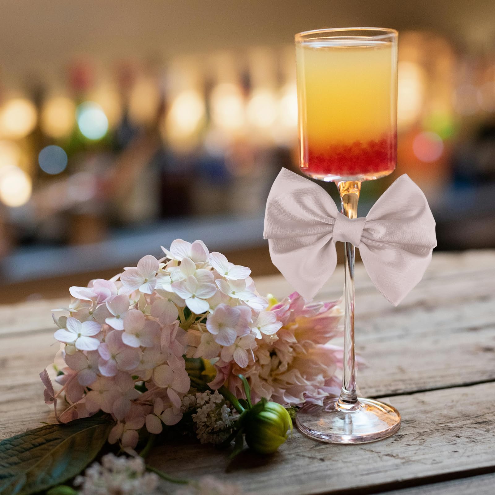 XIHIRCD 30pcs Nouds Torsadés, 18x12cm Noirs En Ruban