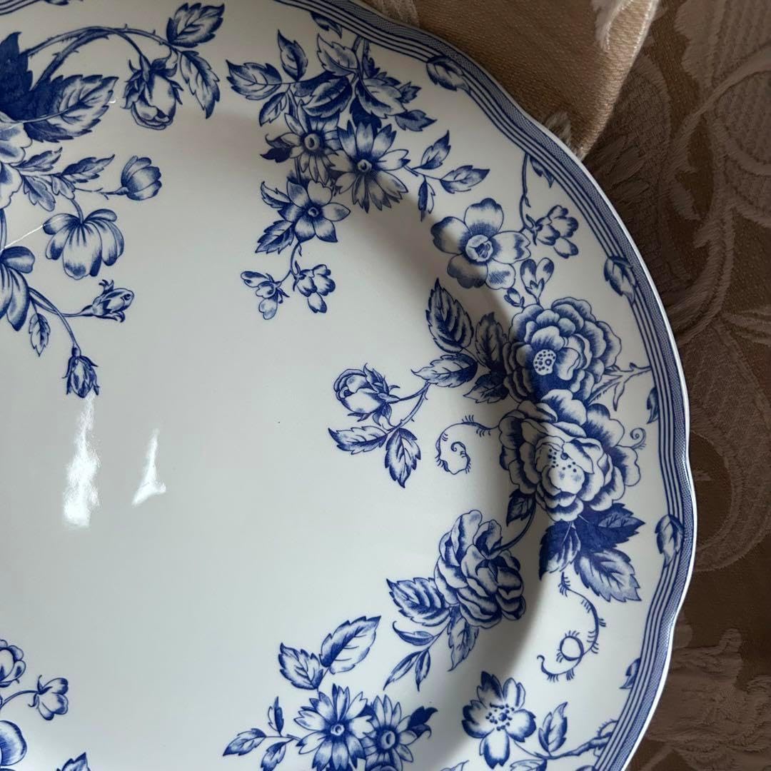 大皿 ローラアシュレイ byスポード クリフトンプレート 大皿 ローラアシュレイ byスポード クリフトンプレート