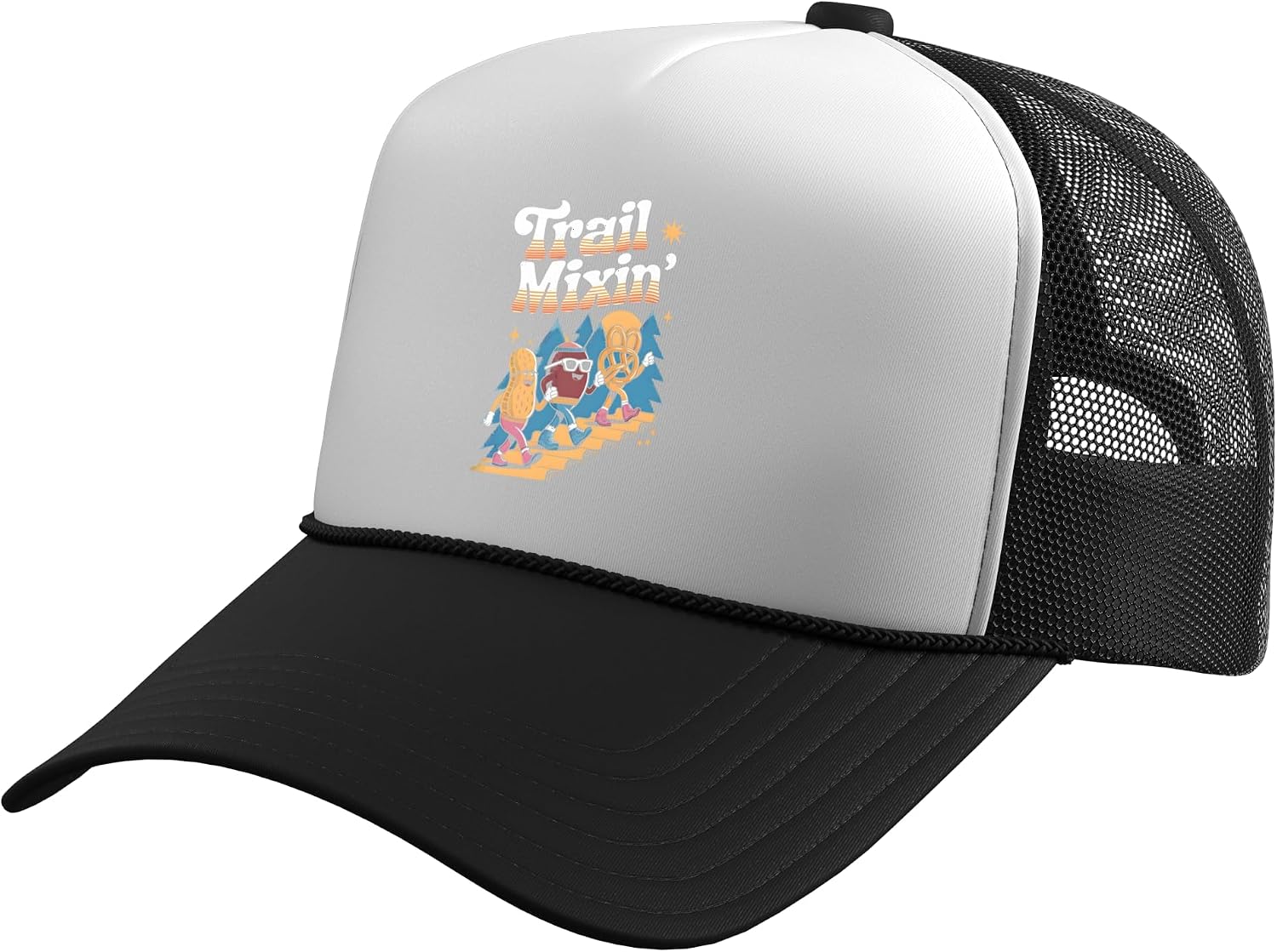 Trail Mix Trucker Hat with Adjustable Mesh Back