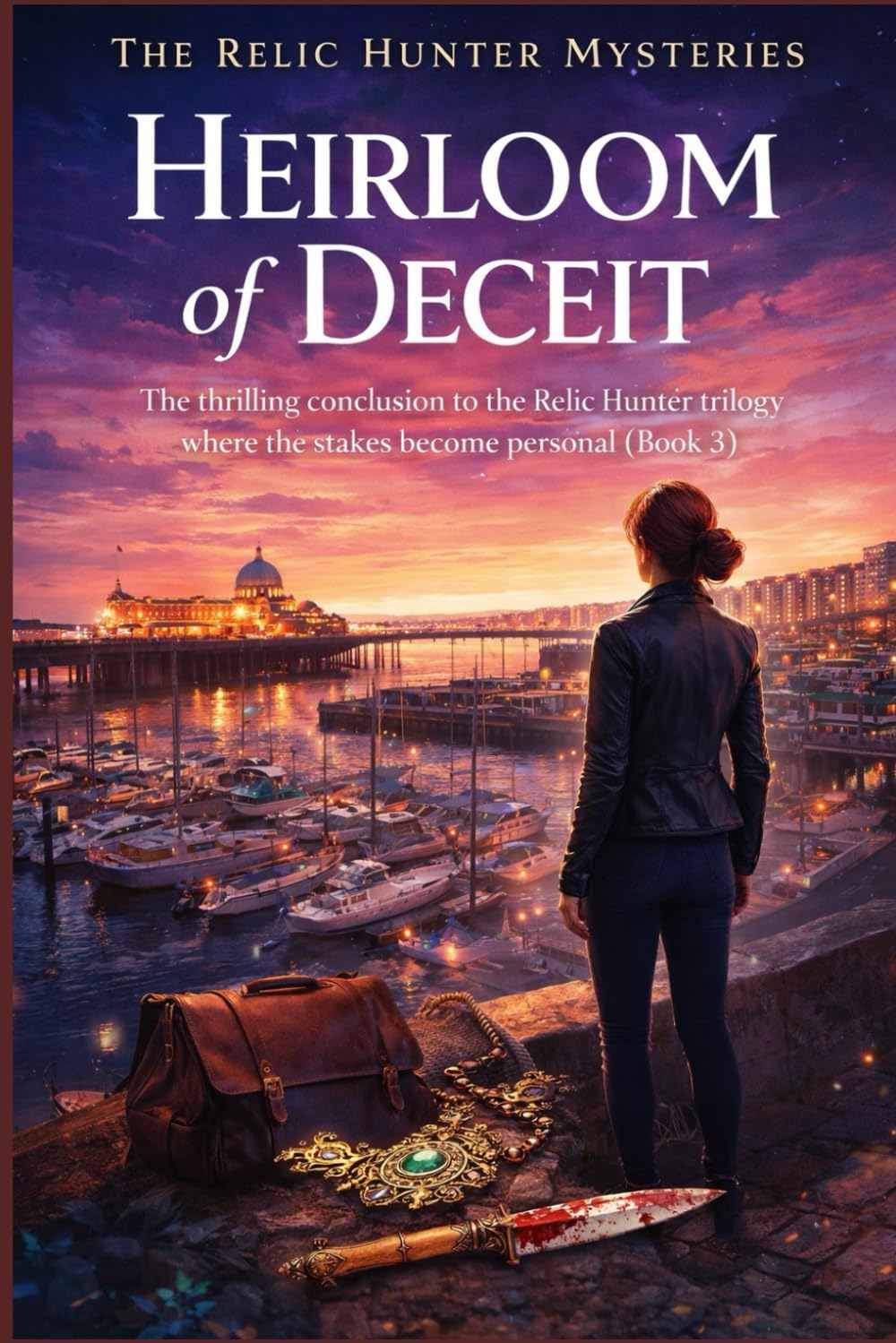 Heirloom of Deceit: The thrilling conclusion to the Relic Hunter trilogy where the stakes become personal (Book 3) (The Relic Hunter Mysteries)