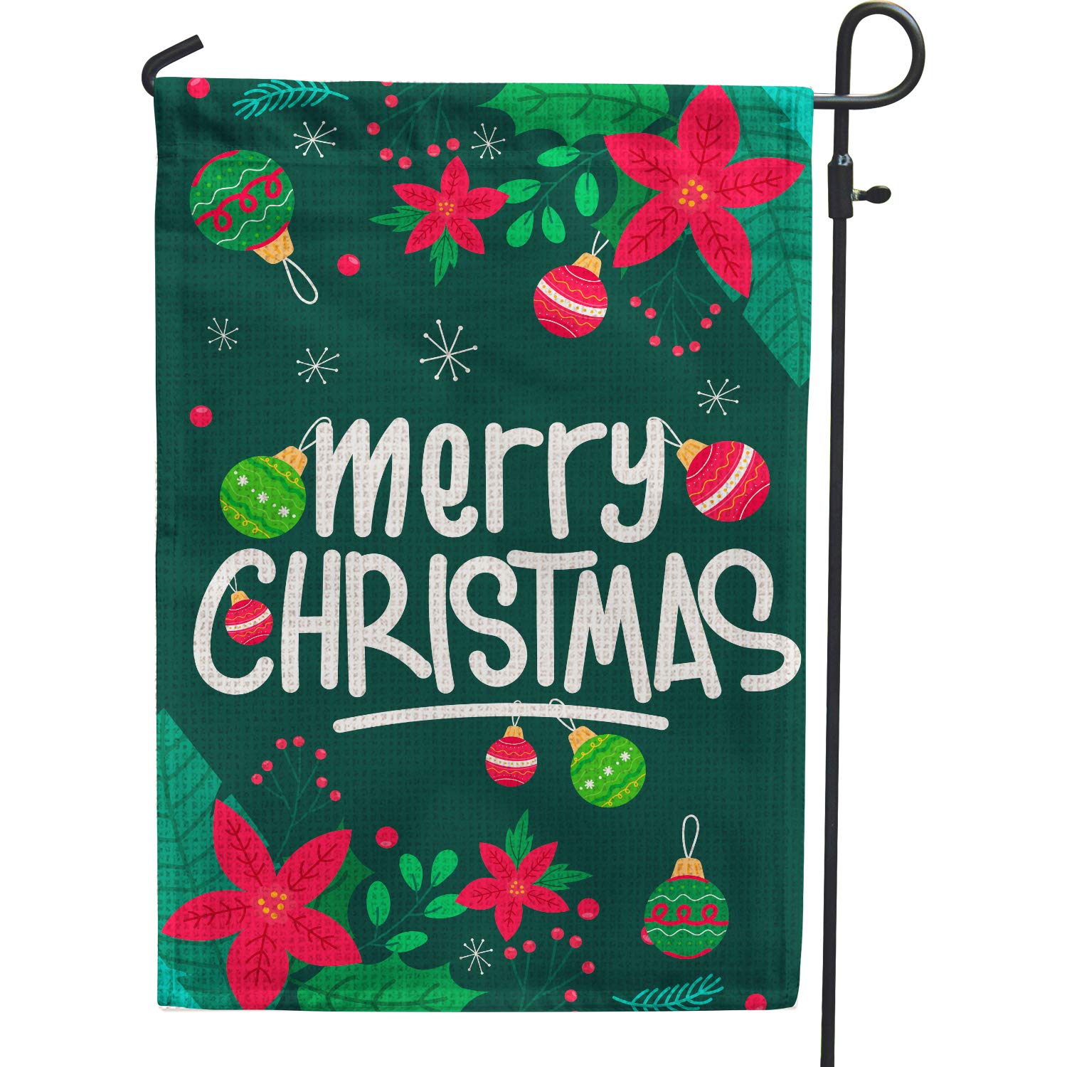 Hollyhorse 2020 Merry Christmas Garden Flag- Double Sided Yard Flag 12.5 x 18 Inch