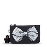 Kipling Creativity Large Pouch Charcoal Satin Bow