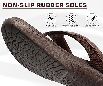 Sandali Uomo ONCAI - Ciabatte Spiaggia E Piscina | Punta Aperta, Suola In Schiuma | Taglie 40-49 - Foto 5