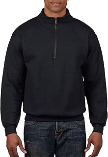 Gildan Adult Fleece Quarter-Zip Cadet Collar Sweatshirt, Style G18800 OEKO-TEX STANDARD 100