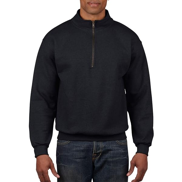 Gildan G188 Camicia, Nero, S Uomo